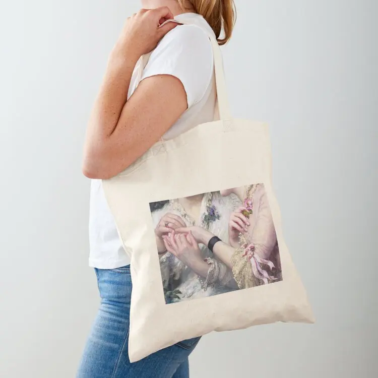 

James Sant - A Thorn amidst the Roses Sapphic Tote Bag great bag Canvas bag canvas tote bags