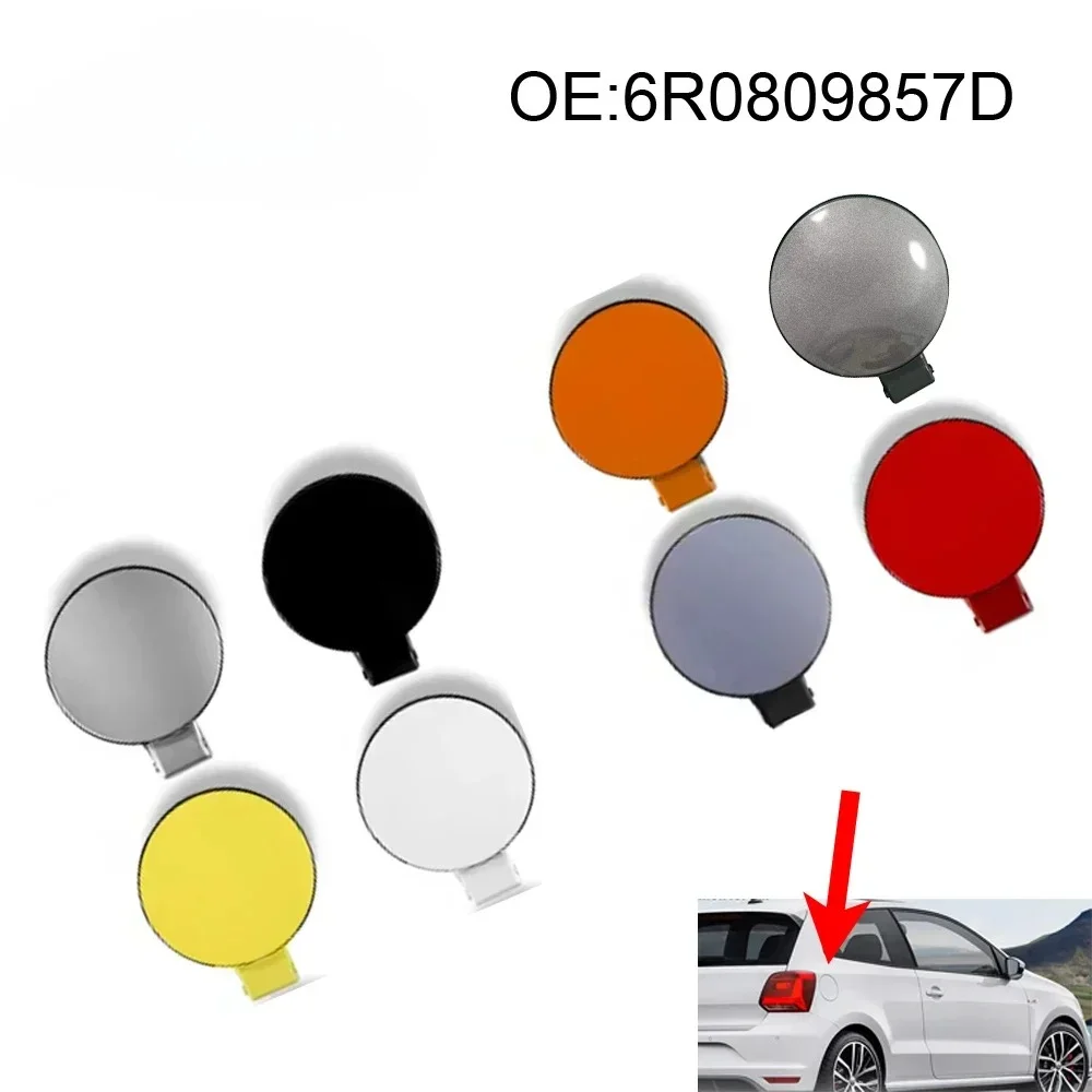 Car Fuel Filler Lid Door Cap Cover Flap For VW Polo 2010-2019 7 Color 6R0809857