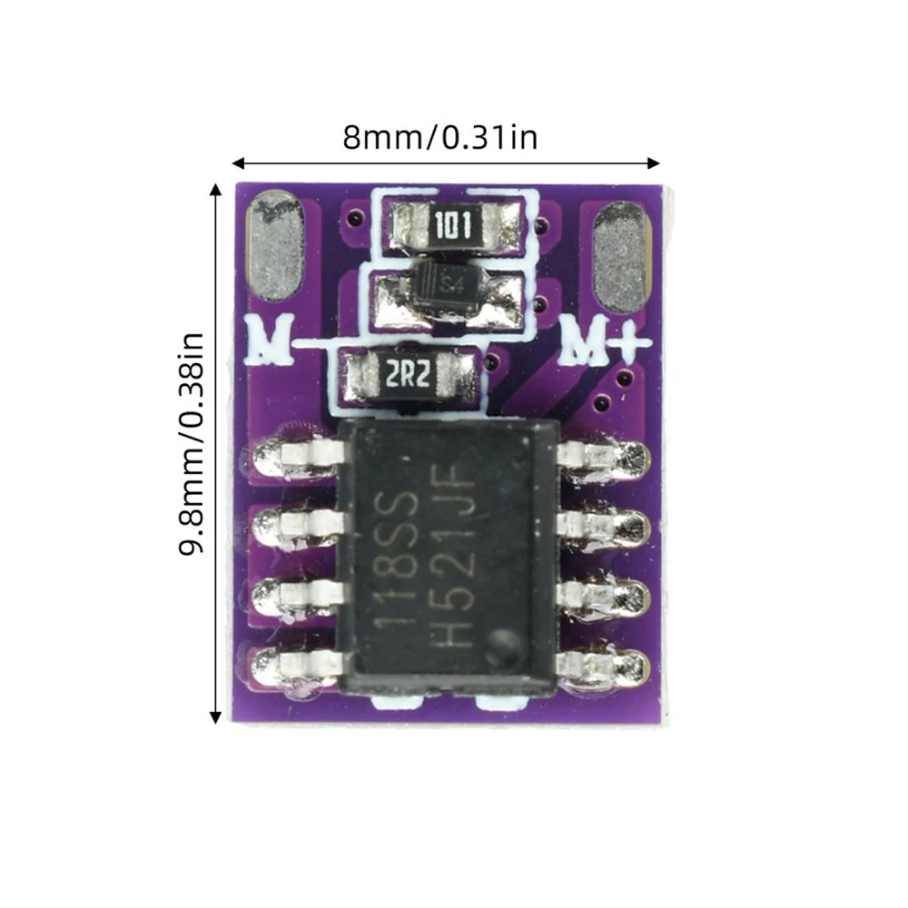 1S Bidirectional Brushed ESC 3A DC3.5-6V PWM 50Hz 1000-2000us Speed Controller for RC Airplane Tank Car Robot Hollow Cup Motor