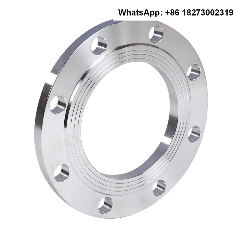 304 stainless steel flange HG5010-58 mechanical part negative differential forging flat welding flange plate flat welding PN16