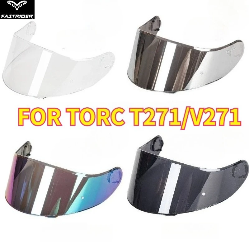 

Motorcycle Helmet Visor | Replacement Helmet Lens for T271/V271 Helmets Windshield Accessories