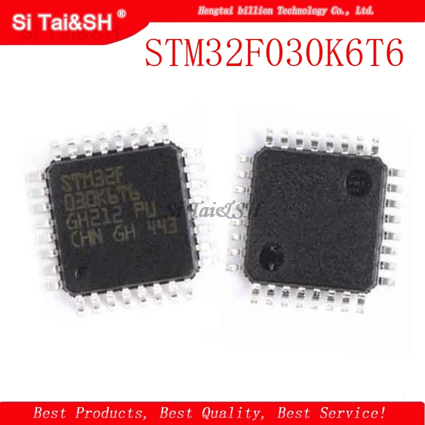 1PCS STM32F030K6T6 STM32F030 STM32F 32F030K6T6 IC MCU 32BIT 32KB FLASH 32LQFP