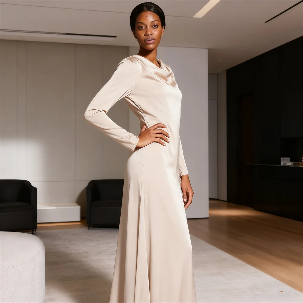 

Мусульманское женское атласное платье макси Дубай Абая Турция Кафтан Элегантное женское мусульманское платье Vestidos Eid Djellaba Islam Jalabiya Caftan Robe