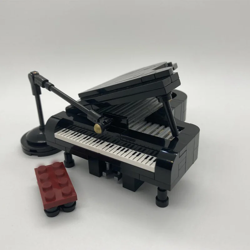 

153PCS New MOC Musical Instrument Series Grand Piano DIY Modular Building Blocks Children's Toys Gift Birthday Gift