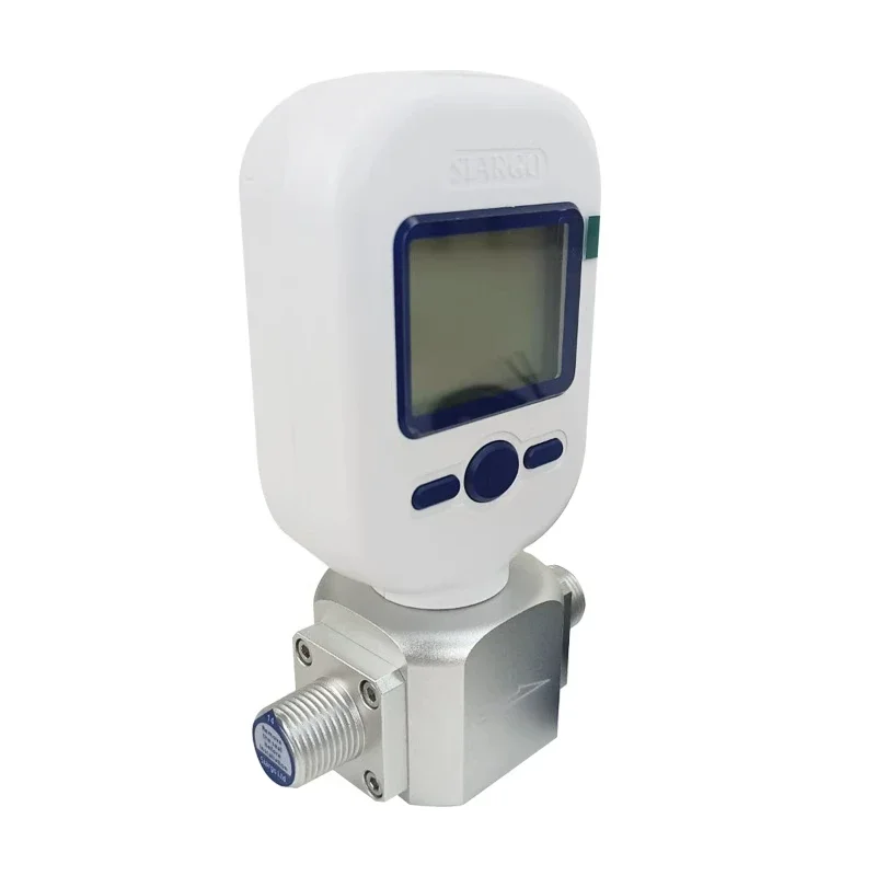 Micro digital gas mass flowmeter compressed air nitrogen oxygen carbon dioxide flowmeter
