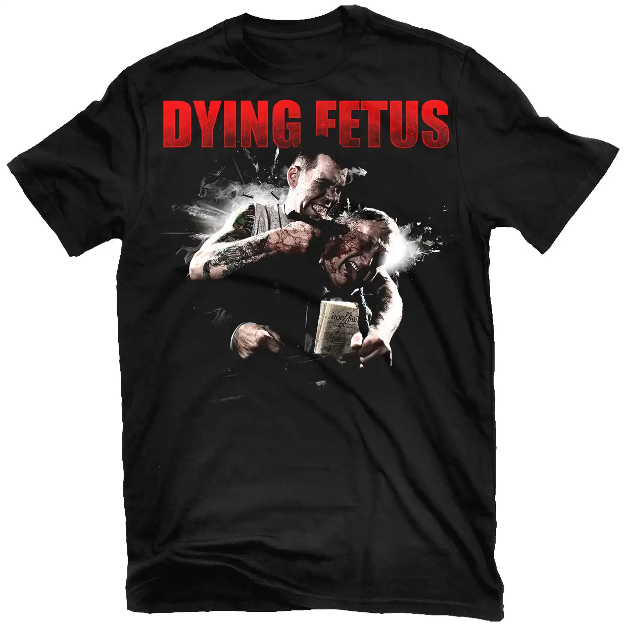 Dying Fetus Descend Into Depravity Rock Band Summer Casual T-Shirt Men's and Women's Luxury Brand