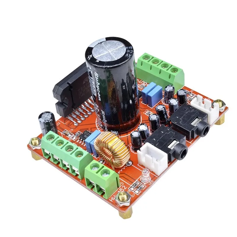 TDA7850 4 Channel Car Amplifier Board 4x50W HiFi Audio Power Amp with BA3121 Noise Reduction Large