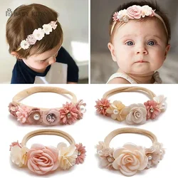 Baby Girl Headband Cute Baby Elastic Hair Band Newborn Head Flower Toddler Headband Headwear Kids Accessories