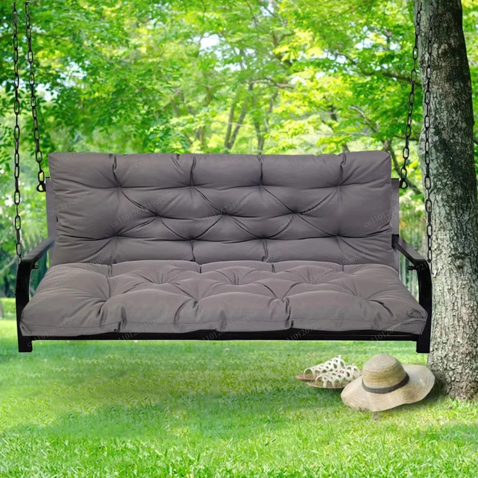 Verdicktes Wasserdichtes Outdoor-Bankkissen Schaukelsofa-Sitzkissen Outdoor-Möbel Sitzbankkissen