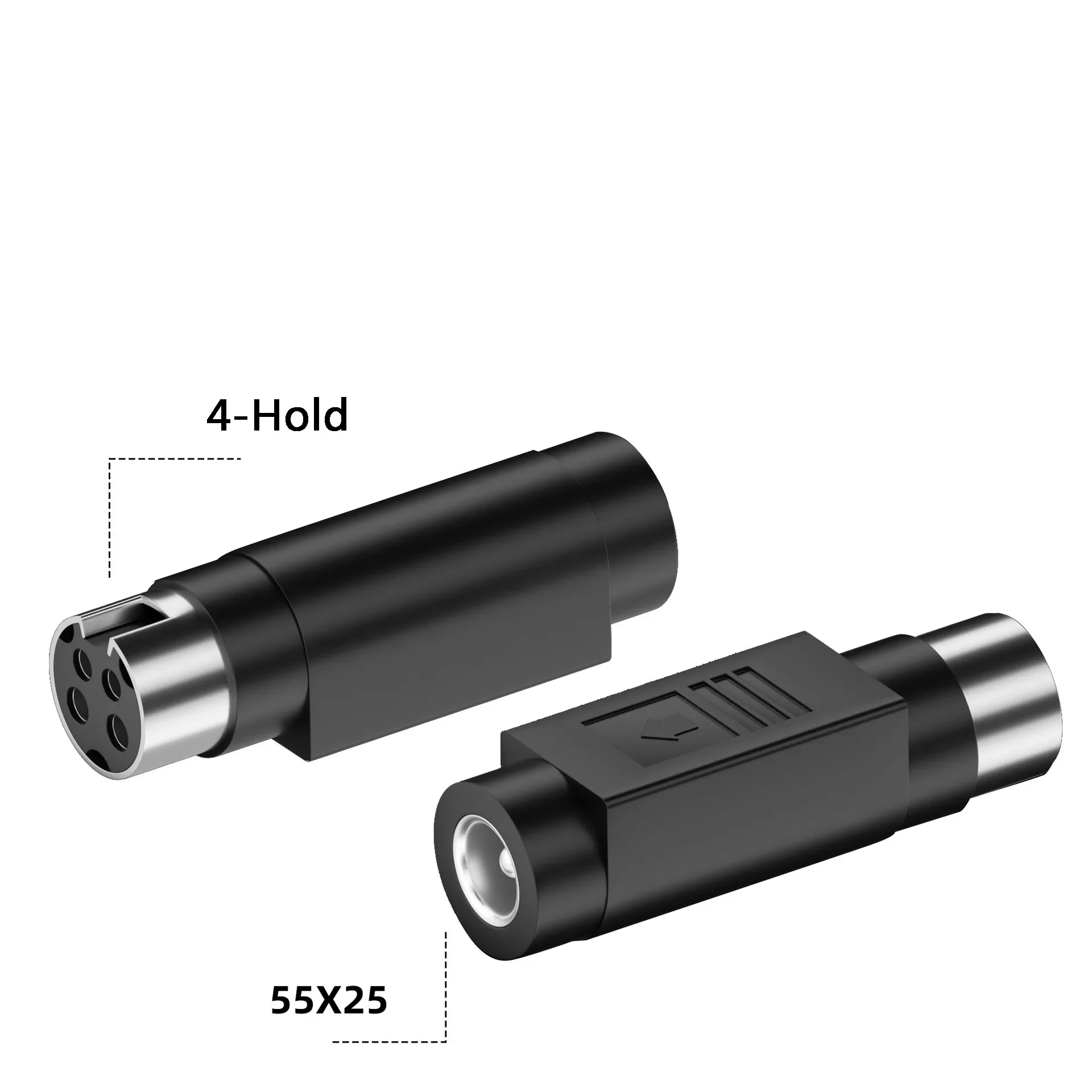 تحويل طاقة تيار مستمر مربع ، منفذ محول ، موصل 4 فتحات ، 49 W ، boxour * box ، MSI 8P ، * our ، x360