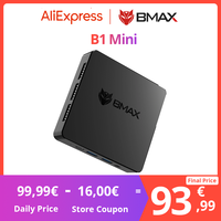 BMAX Mini PC B1 Mini Windows11Pro 8GB RAM 128GB ROM N4000 Micro Desktop Computer Dual- Band WiFi Mini Pc