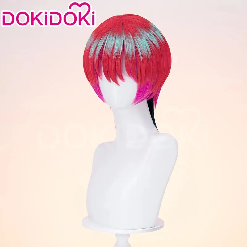 IN STOCK Amatee Yuzurihaa Shujii Itoo Wig Game Cosplay DokiDoki Men 35cm Short Hair Amatee Shujii MACHU Cosplay Free Cap