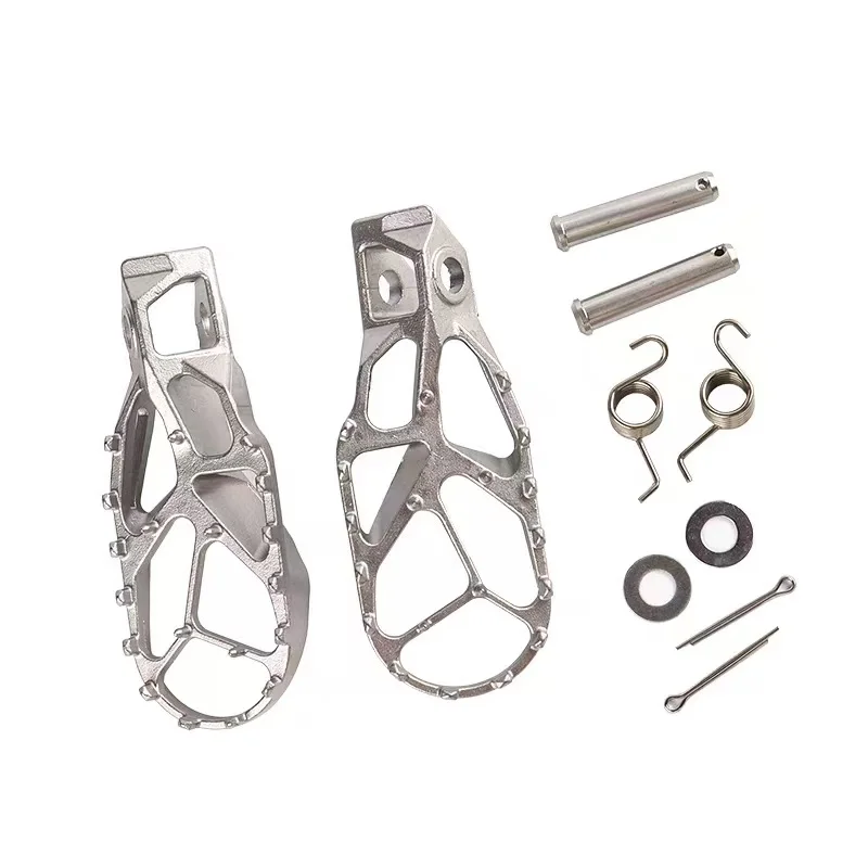 أوتاد قدم الدراجة النارية الأصلية المصنوعة من الفولاذ المقاوم للصدأ مناسبة لدراجات موتوكروس KTM 125-500 XC SX XCF EXC SXF EXCF XCW FC FX TX TC #2