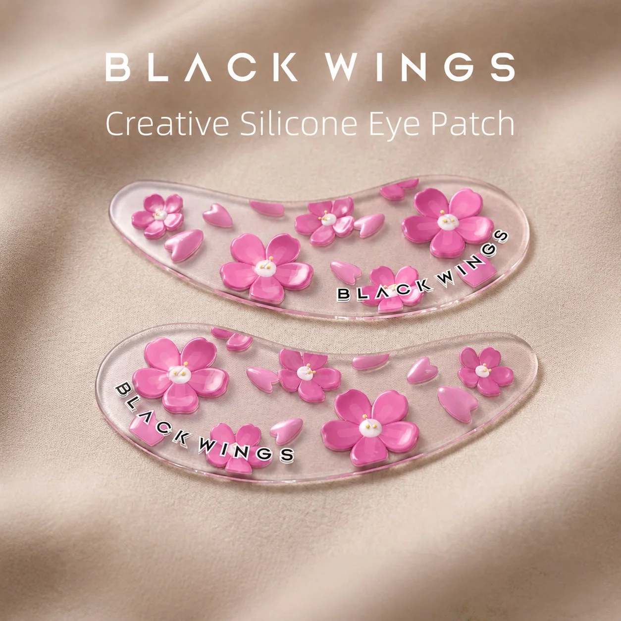 6 Pairs of Silicone Eye Patches Are Suitable for Dark Circles and Puffy, Reusable Female Cooling Gel Eye Mask