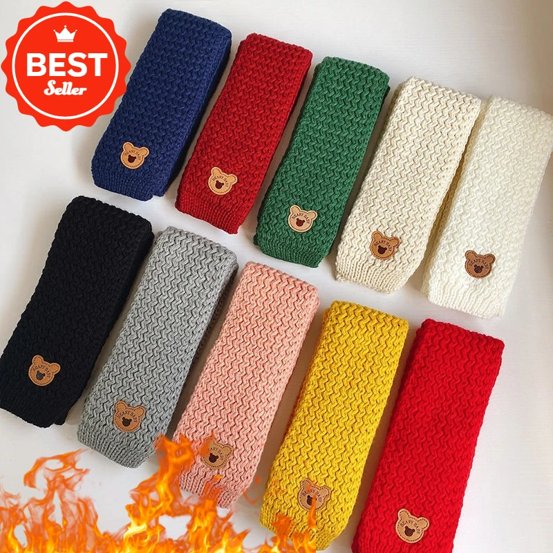 

Warm Christmas Children's Scarf Baby Neck Cover Cute Korean Style Windproof Autumn Winter Baby Scarf Cozy Holiday Accessory