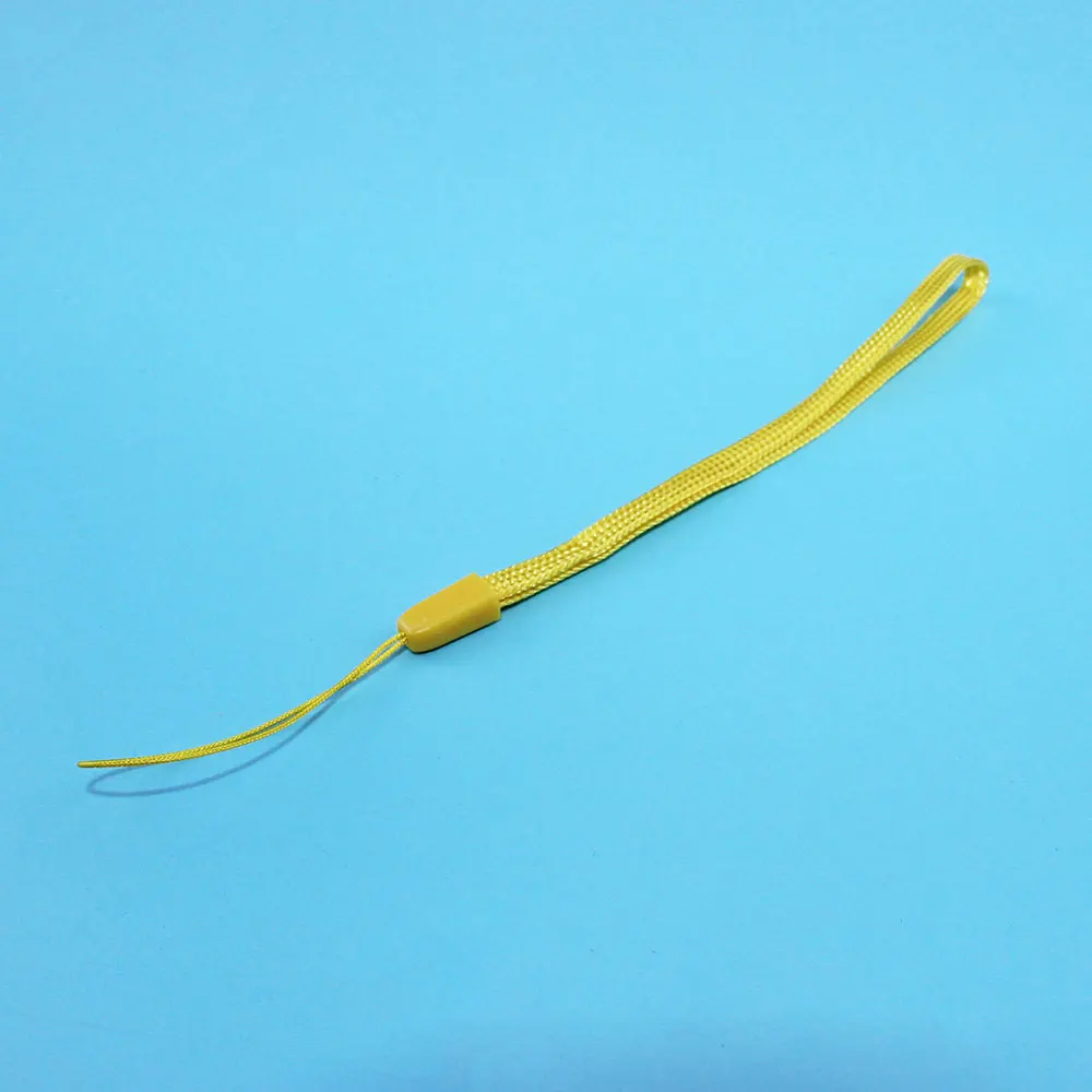 1PCS Colorful Hand Wrist Lanyard Strap String For MP3 4 USB Flash Drive key Keychain ID Badge Holder Mobile Phone Lanyard 18.5cm