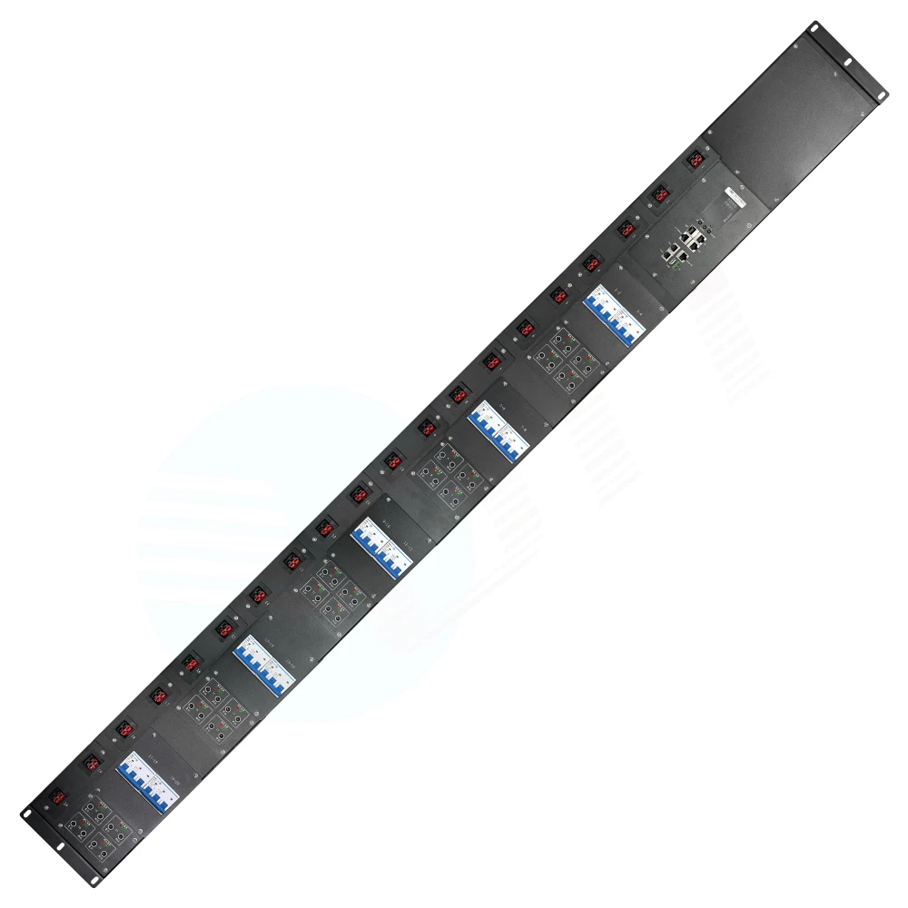 High-Power 200KW 380V-480V 160A 280A  PDU Smart Metered Rack Circuit Breakers Monitored 3 Phase 20-Way SA2-30 Data Center Server