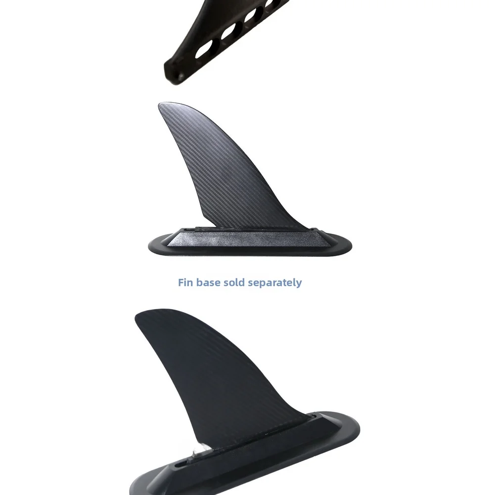 

Rudder Fin Full Carbon Fiber for and Paddleboard Racing 94g Lightweight Streamlined Design Fits Fin Box 192mm 232mm