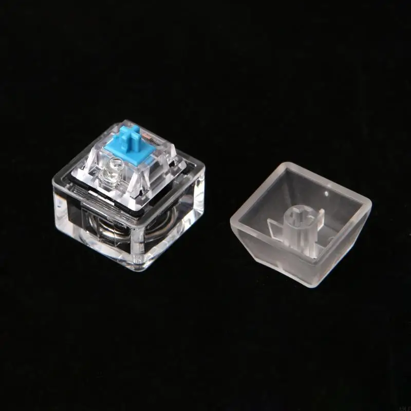 A9LF Mechanical Keyboard Cherry MX Tester Base RGB Clear Keychain