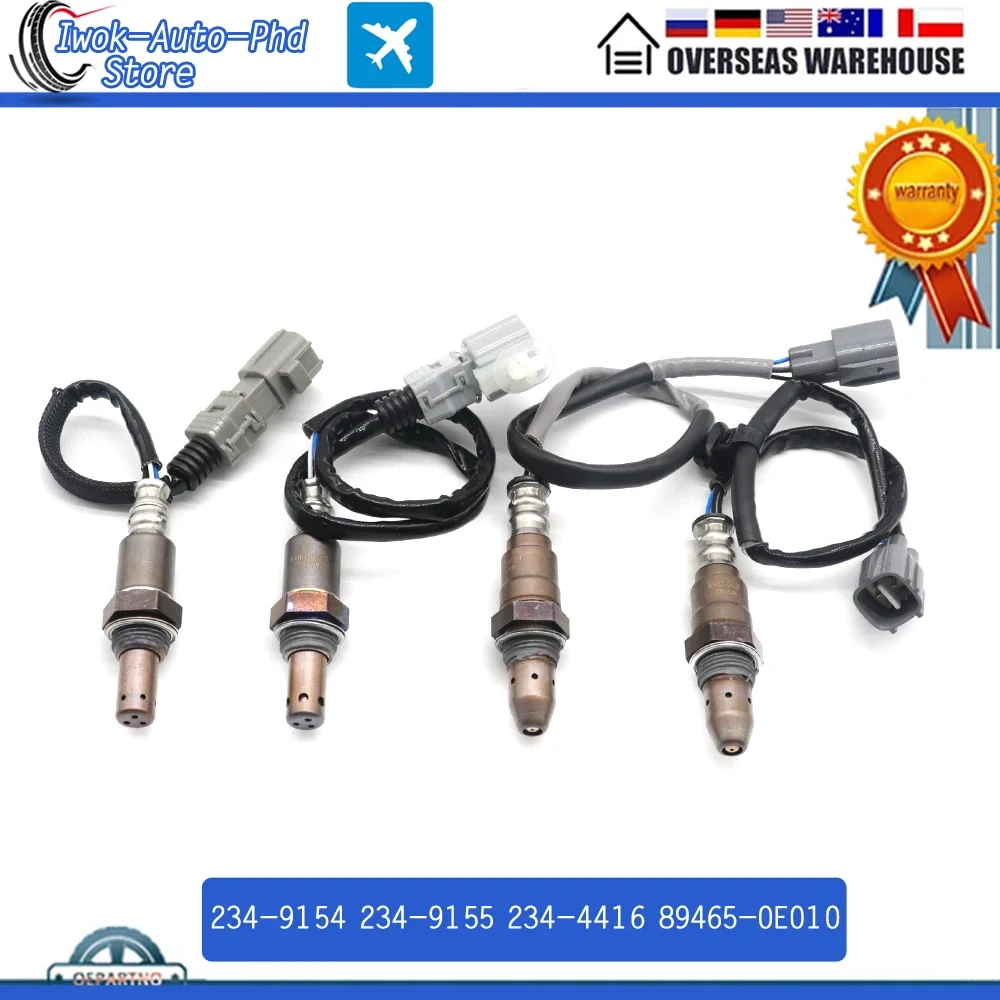 

234-9154 234-9155 234-4416 89465-0E010 Front Rear Air Fuel Ratio Lambda O2 Oxygen Sensor for Toyota Sienna Camry Lexus ES350