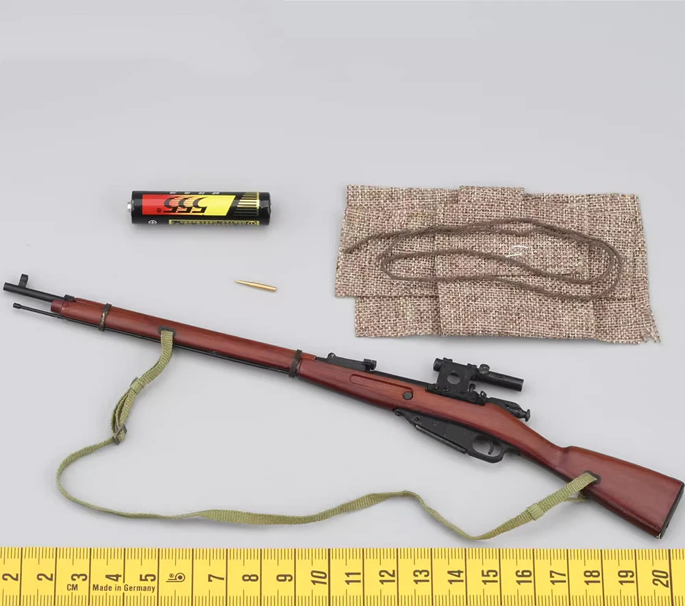 

MOE P008 WWII Series Soviet Female Sniper Soldier Mini Toys Model Long Weapon Sling Not Real PVC Material For DIY 1/6