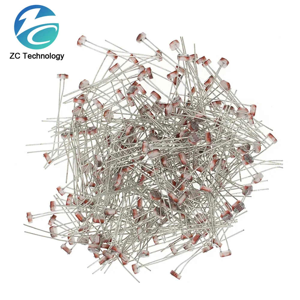 Resistencia fotoconductora de luz LDR, fotorresistencia de 5MM, 20 piezas, 5506, 5516, 5528, 5537, 5539, venta al por mayor