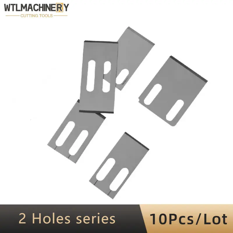 

10 шт., экструдер с лезвием кубиками, станок для резки пластикового зерна, серия с 2 отверстиями