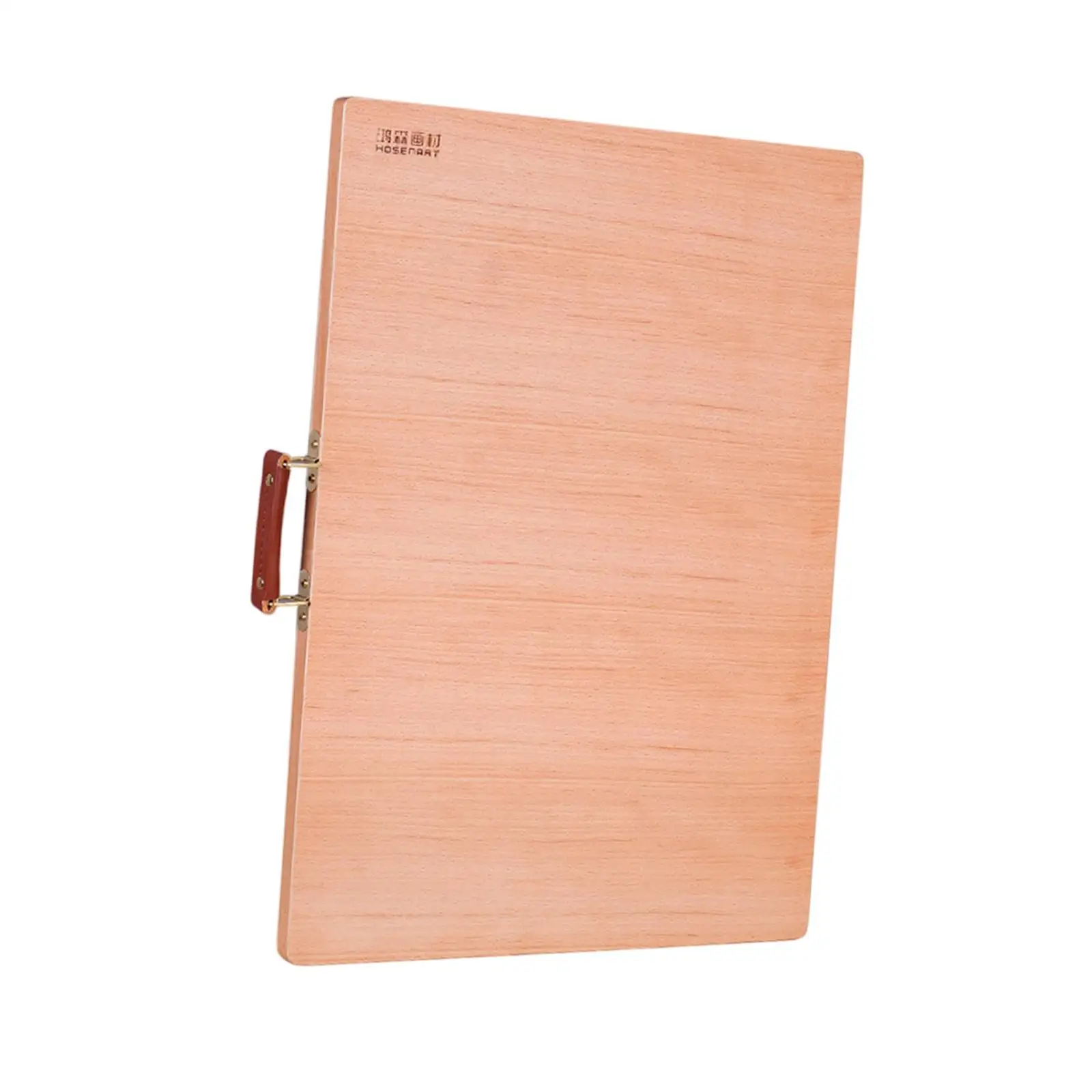 Lightweight Sketching Board Wooden Artist Drawing Board with Handle for Watercolor Painting Easel Portable Art Drafting Tote
