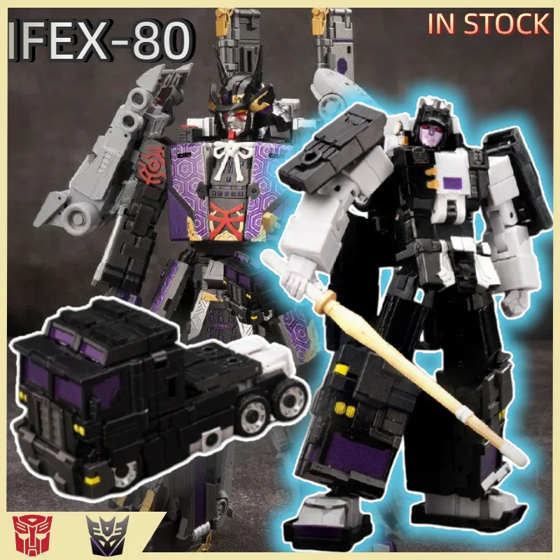 

【IN STOCK】 Transformed Toys Original Product Iron Factory Small Scale IF EX-80 EX80 Samurai Menasor Motormaster Samurai Style