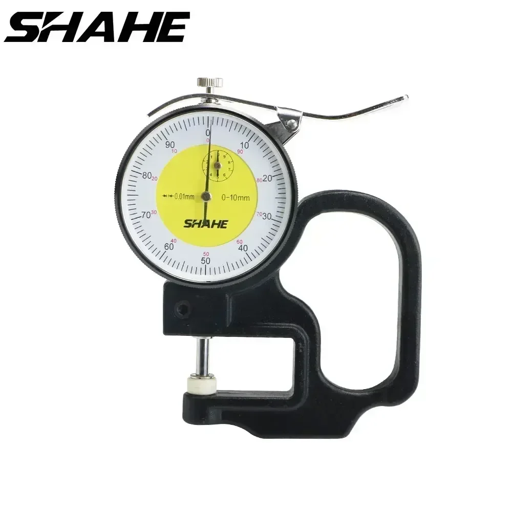 High Quality Shahe 0-10 0.01mm Metric Thickness Gauge Dial Thickness Gauge