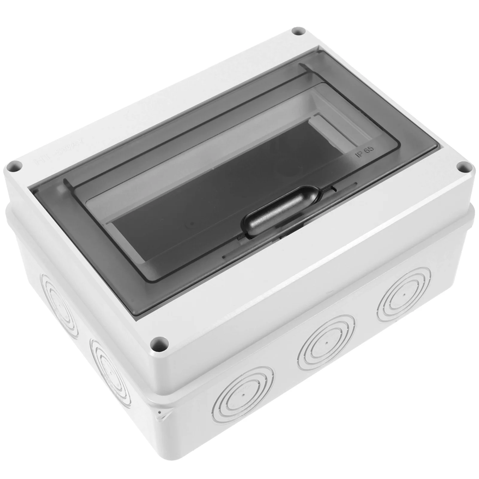 Circuit Breaker Cover Power Distribution Unit Box Weather Proof Electrical Boxes Plastic Light Grey