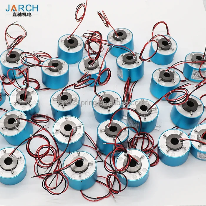 IN STOCK Through Hole Slip Ring 50mm bore 6 rings 5A electric slip