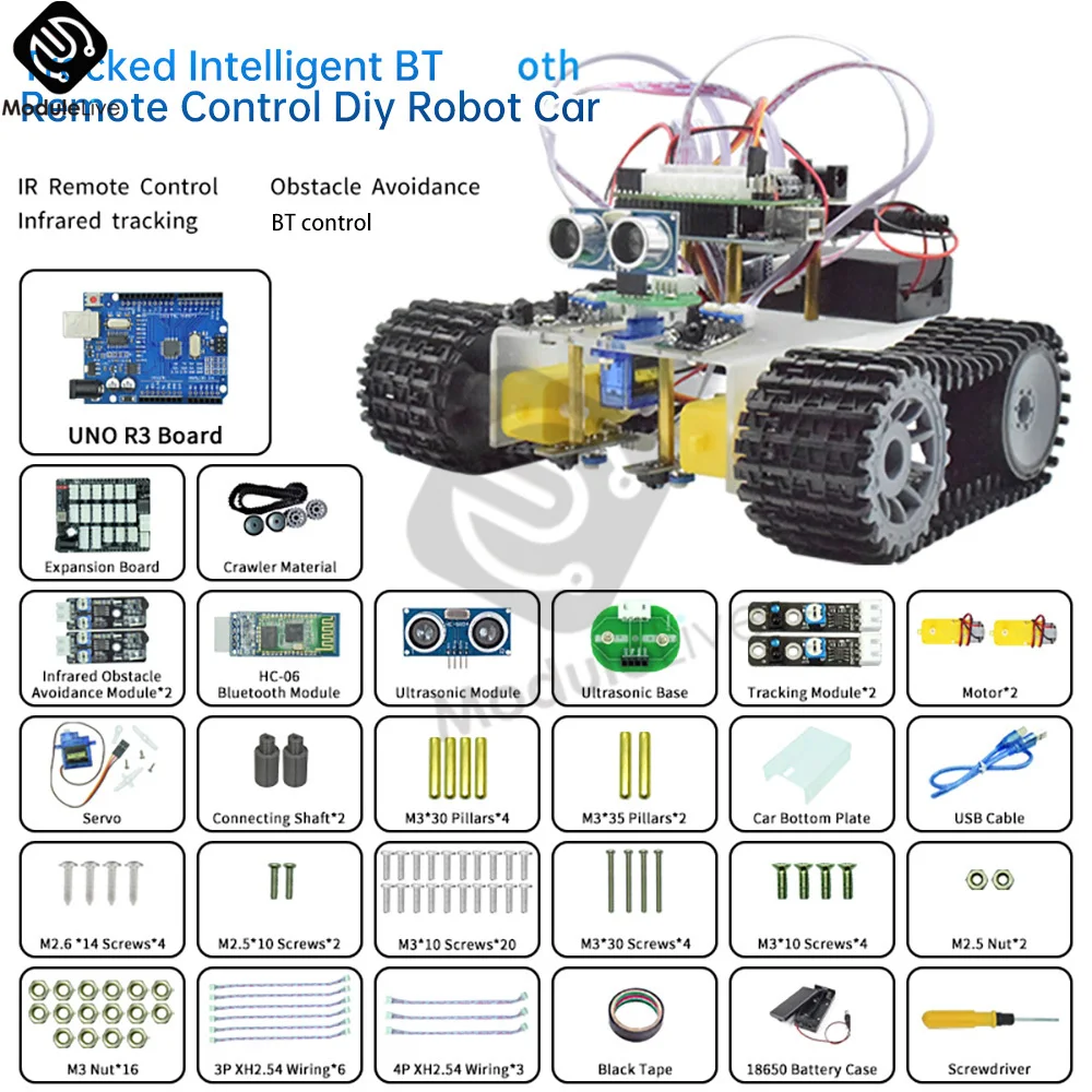 Picture 4: Smart Robot Kit for Arduino Programming Starter Learning Automation Robot Designer Educational Robotics Complete Kits with Codes