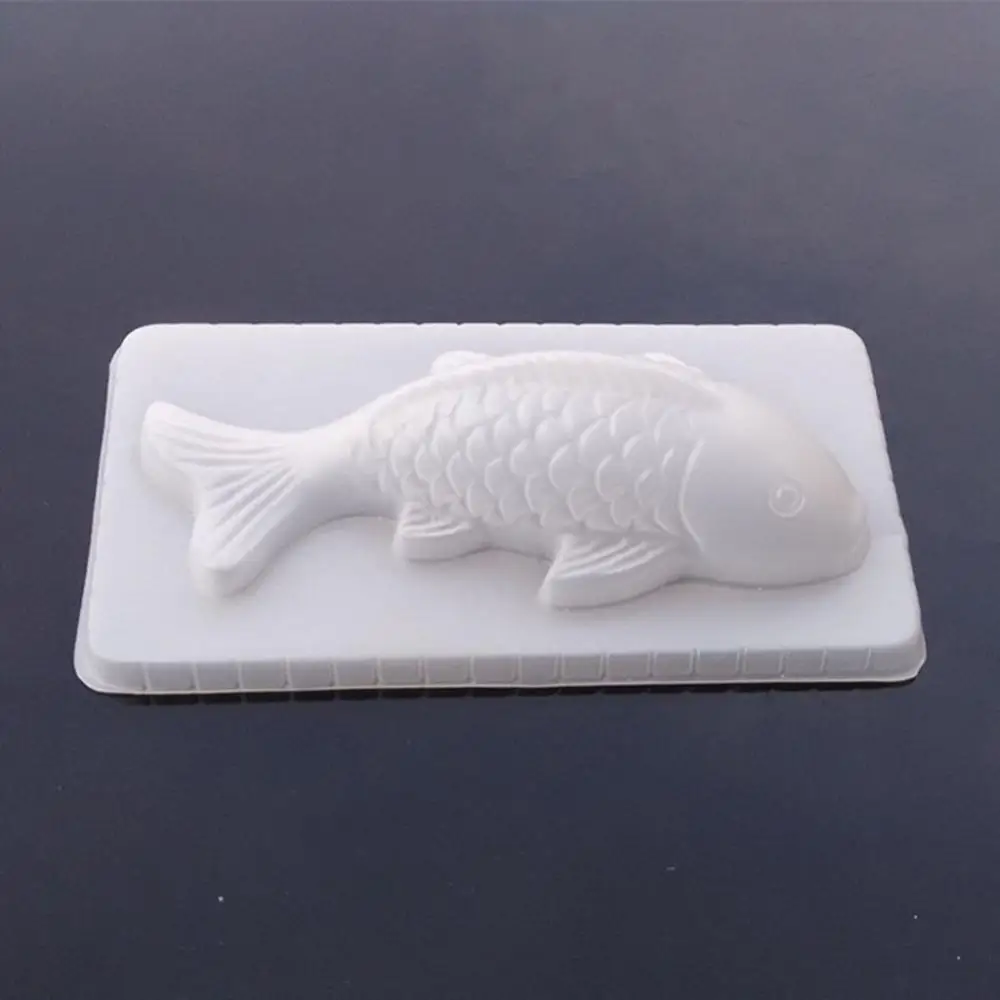 DIY 3D Koi Fish Carp Mold Plastic Jelly Handmade Sugarcraft Mold Cake Pudding Chocolate Mould Baking Tool Tableware