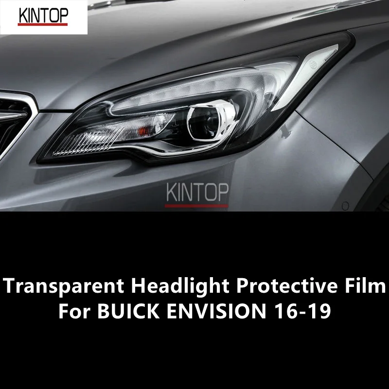 

For BUICK ENVISION 16-19 TPU Transparent Headlight Protective Film, Headlight Protection,Film Modification