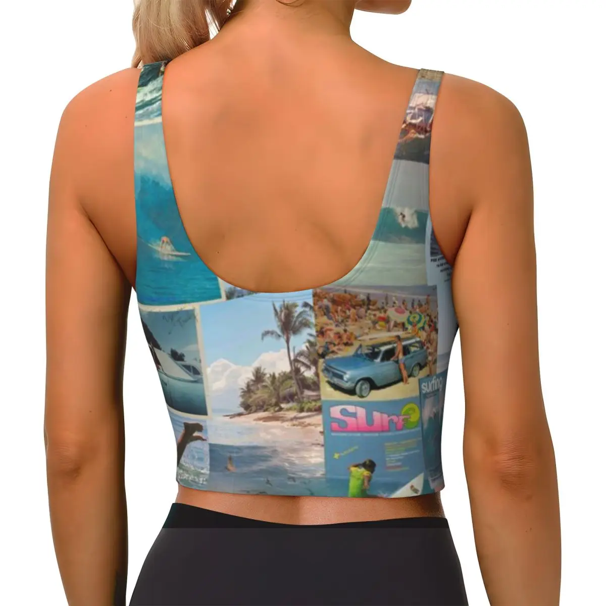 Athleisure Vest Gibson S Beach Body Shaping Workout Tank