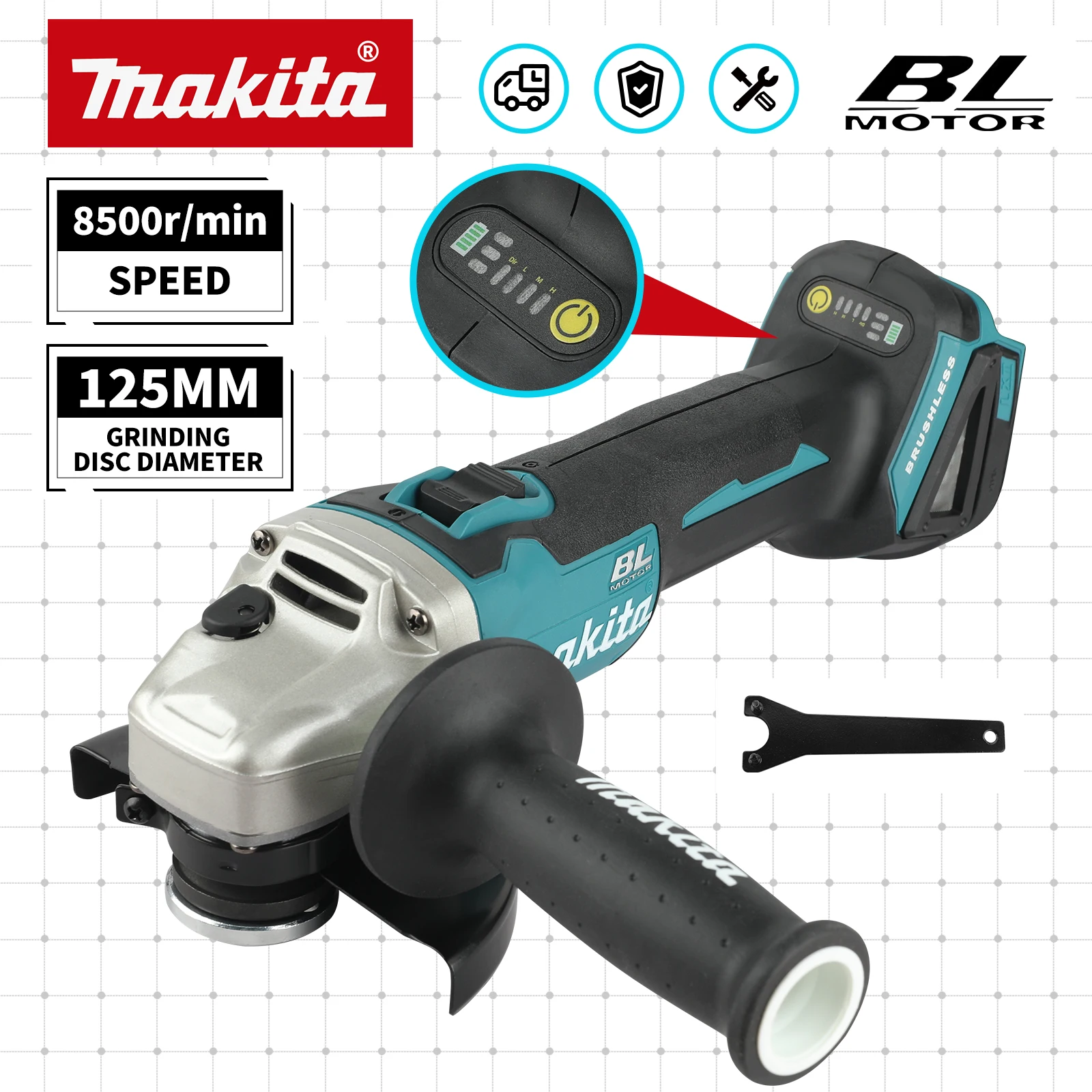 smerigliatrice-angolare-ricaricabile-makita-dga404-18v-con-filettatura-m14-compatibile-con-batteria-al-litio-makita-18v-utensili-elettrici-industriali