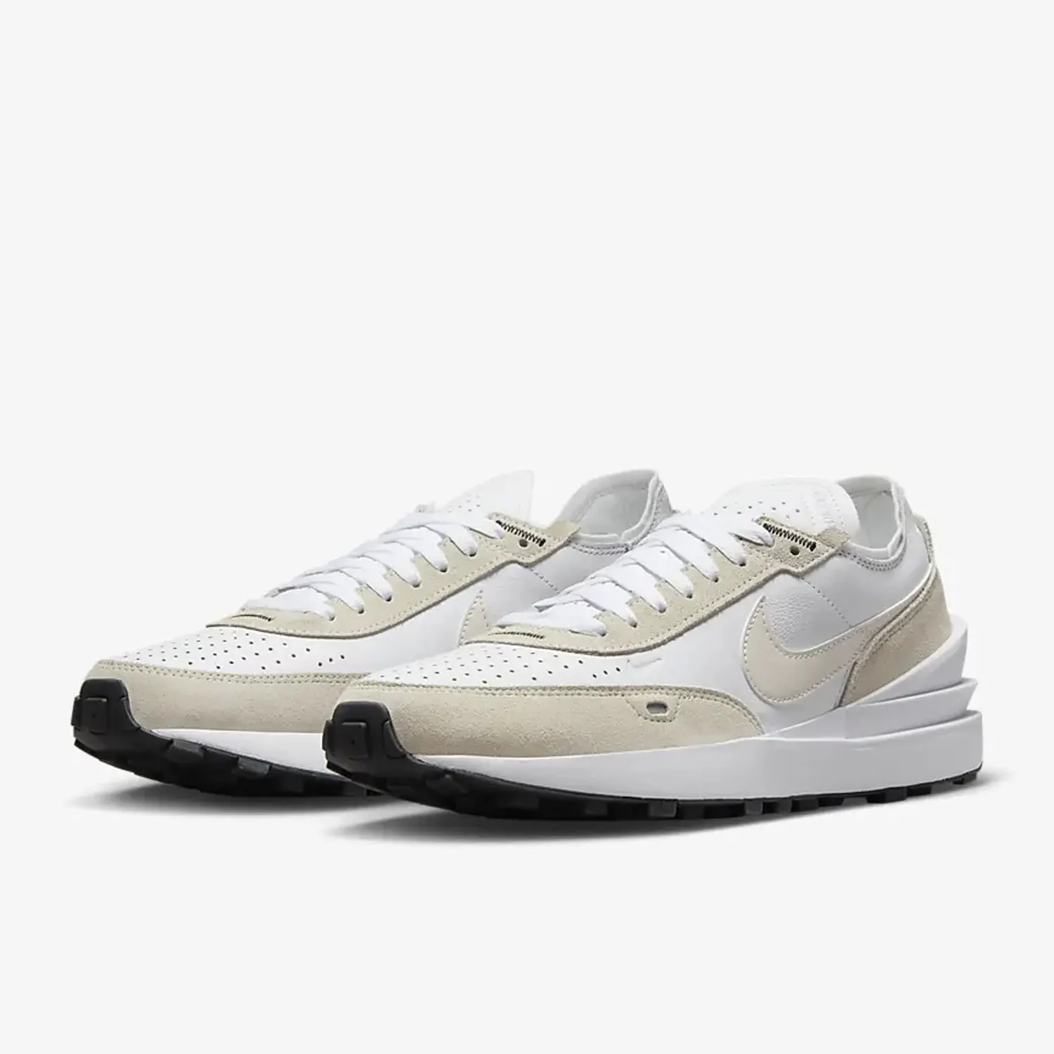 Nike Official Authentic Waffle One Men's Cushioning Breathable Sports Running Shoes DX9428-100