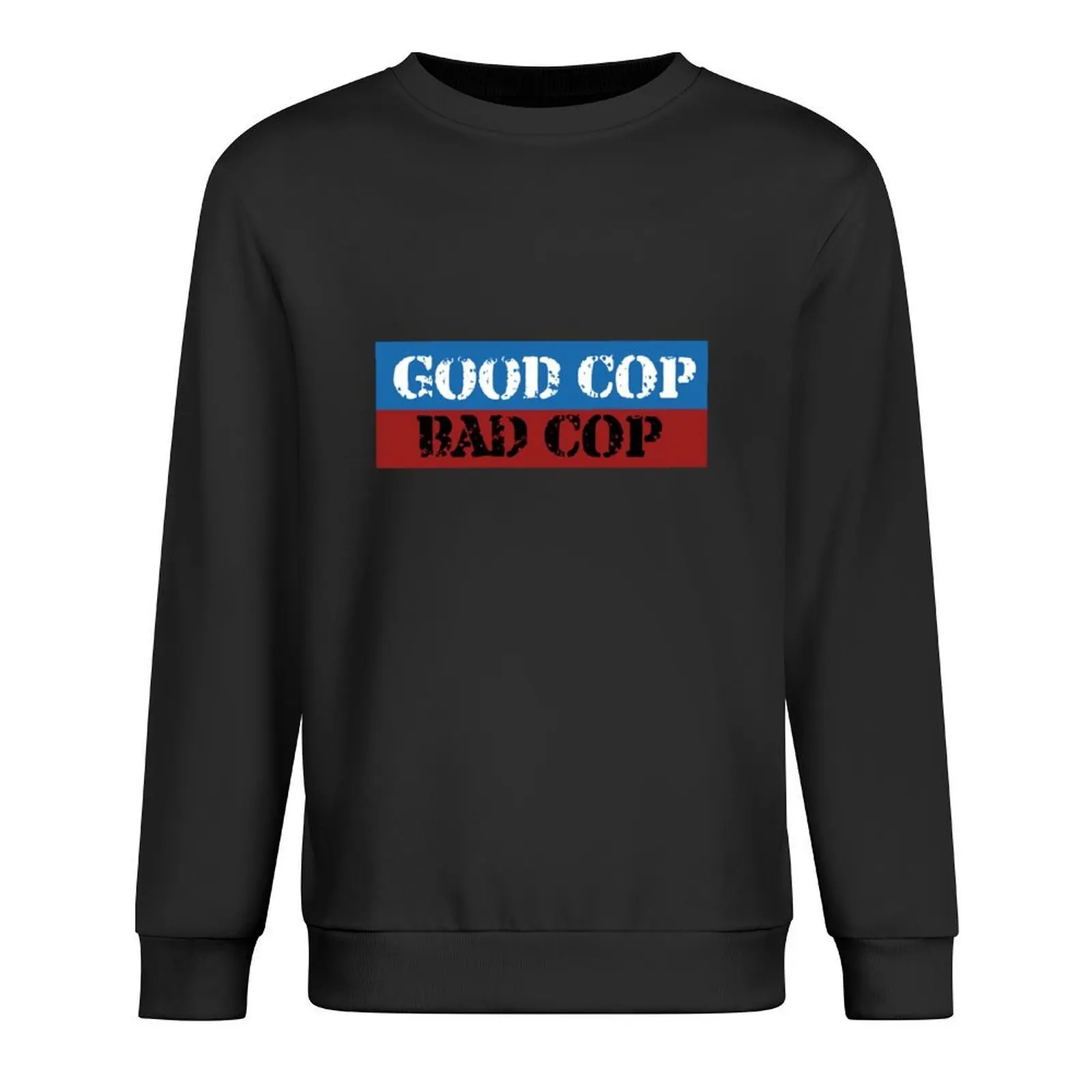 

Good Cop/Bad Cop Pullover men's clothing men's winter sweater anime clothes mens clothes men sweatshirt