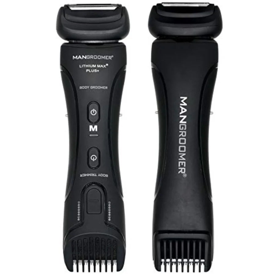 

MANGROOMER Lithium Max Plus Body Groomer Ball Groomer Body Trimmer Electric Groin Hair Trimmer with Free Bonus Foil Included