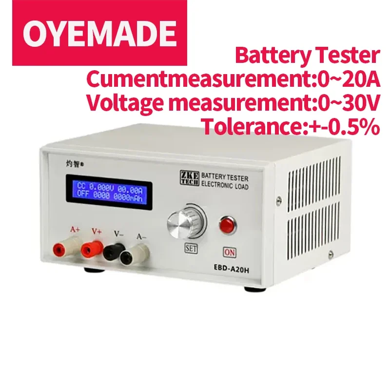 EBD-A20H Shipping from Spain High Accuracy Battery Tester 30V 20A 200W  Support PC Software