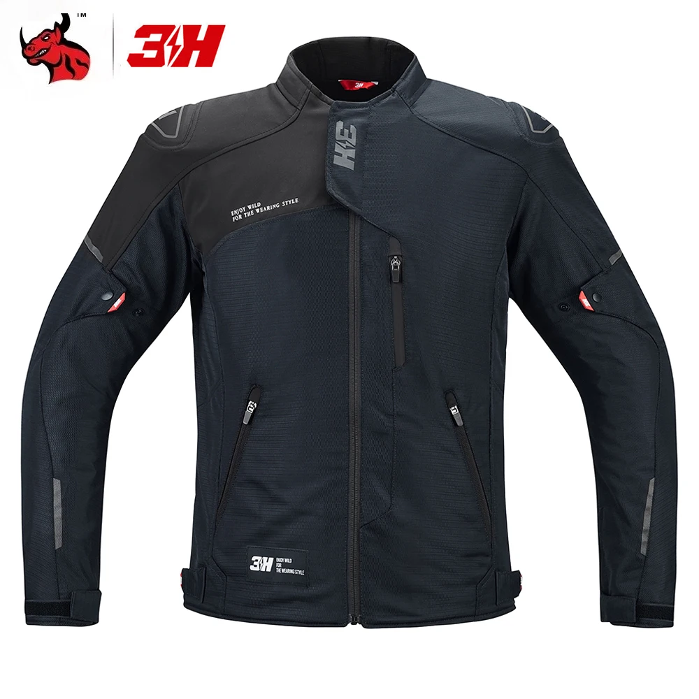 New Motorcycle Wear Motorcycle Jacket Fall-resistant Motorcycle Motocross Clothing Breathable Men Biker Jacket Windproof