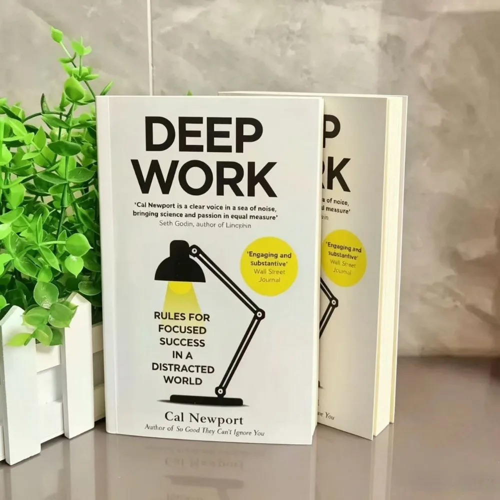 Cal Newport Deep Work Rules - Leaders Focus on Success Guide, 2026 Hardcover Incentive Book
