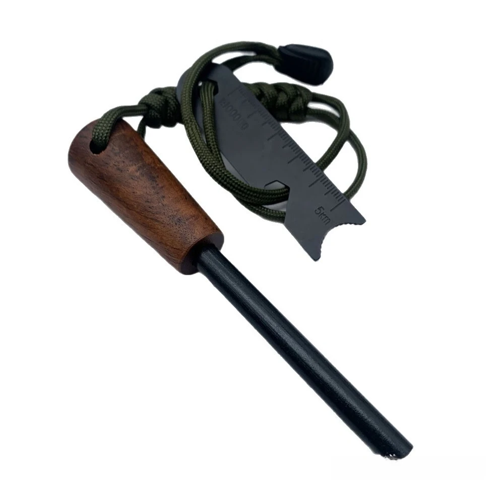 Wilderness Survival Fire Starter Magnesium Rod, Portable Emergency Fire Starter Kit, Fire Starter Tool for Camping and Hiking. - view 6