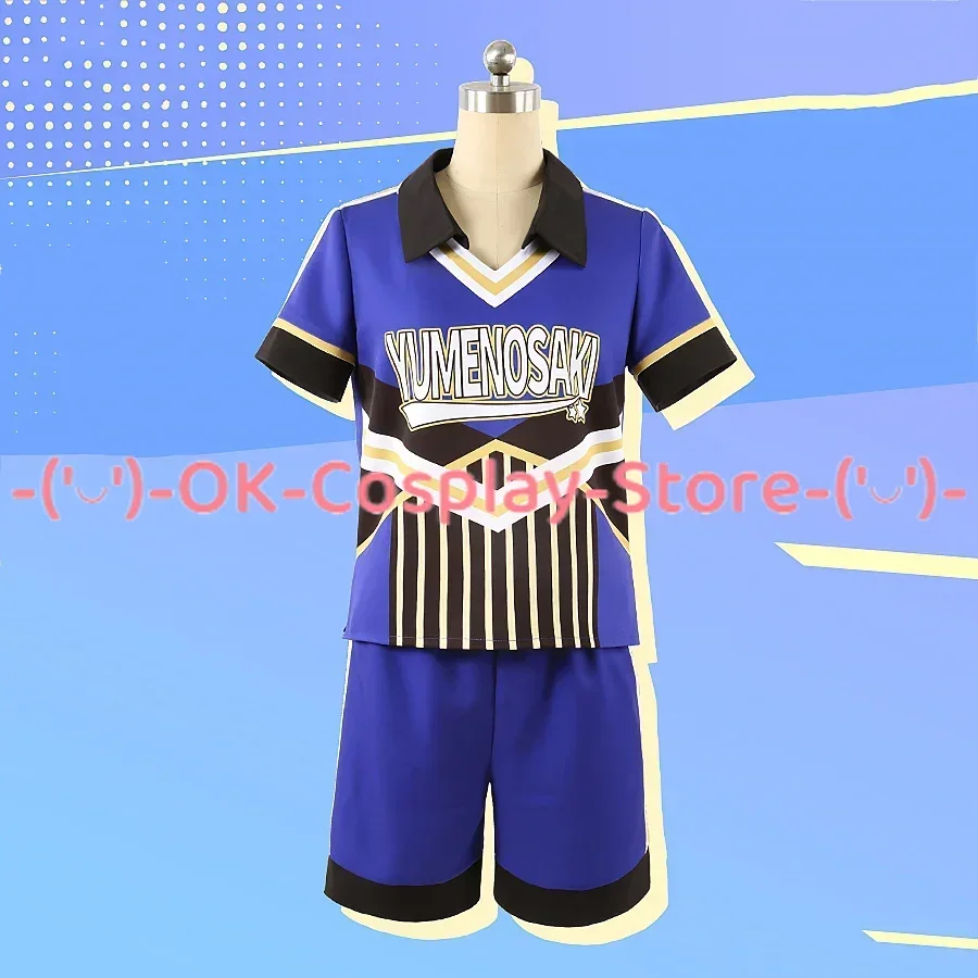 Game Ensemble Stars Sakuma Ritsu Harukawa Sora Shino Hajime Cosplay Costume Cheering Team Suit Hallowen Uniforms Custom Made