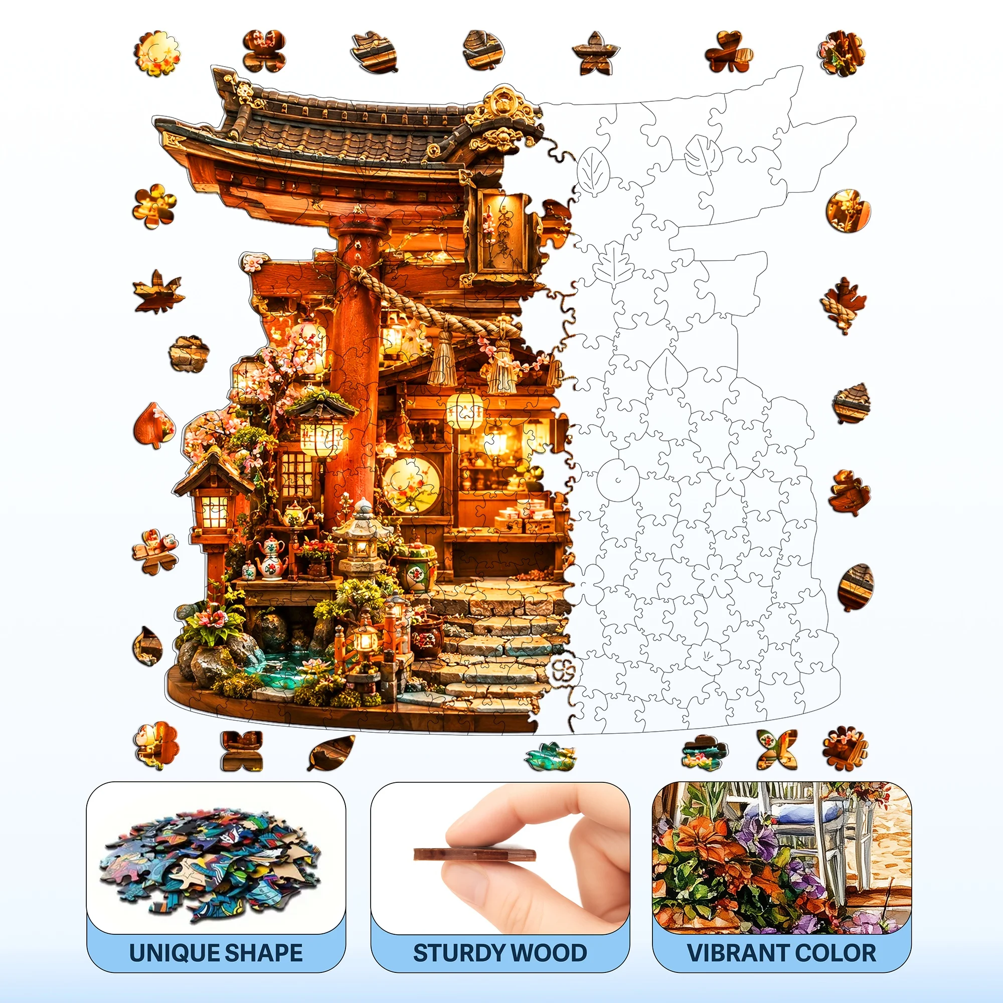 Teekannen-Garten Holzpuzzle, T – Games Garden Party Bewertung und Preis