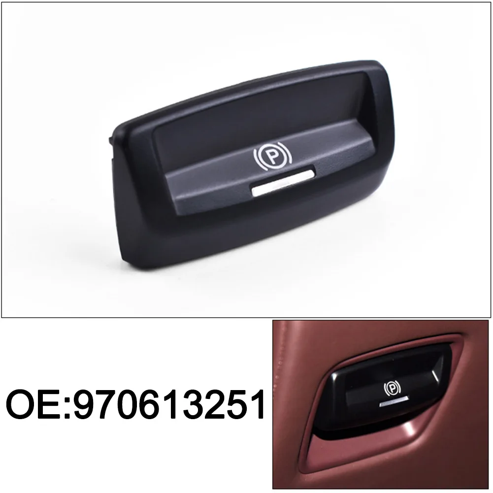 

Parking Control Switch Cover for Porsche For Panamera 970 2010-16 Plastic Replacement for Electronic Brake System