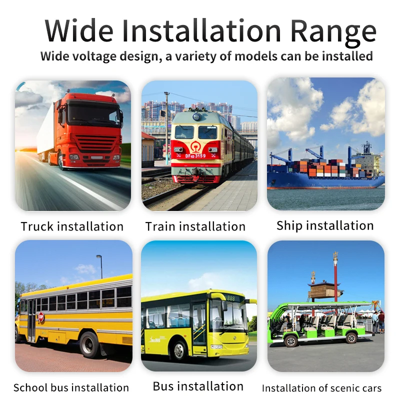 HD 1080P ADAS On-Board Dash Camera – 12V Road Warning & Lane Departure Safety System for Taxis, Trucks & Commercial Fleets thumb