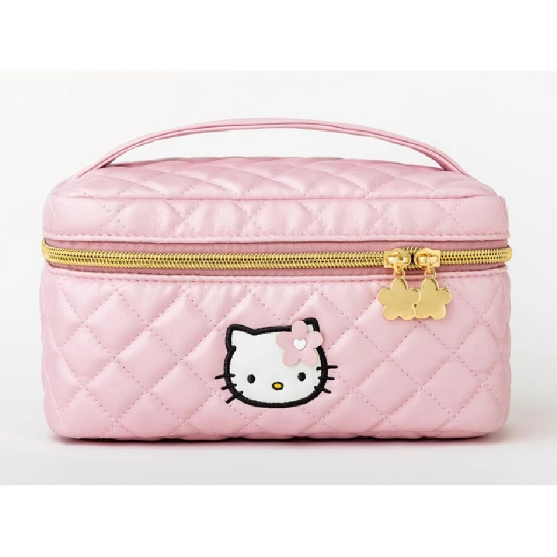 Sanrio Hello Kitty Cartoon Pu Zachte reismake-uptas Lichtgewicht multifunctionele make-uptas Duurzame reistoilettas met ritssluiting