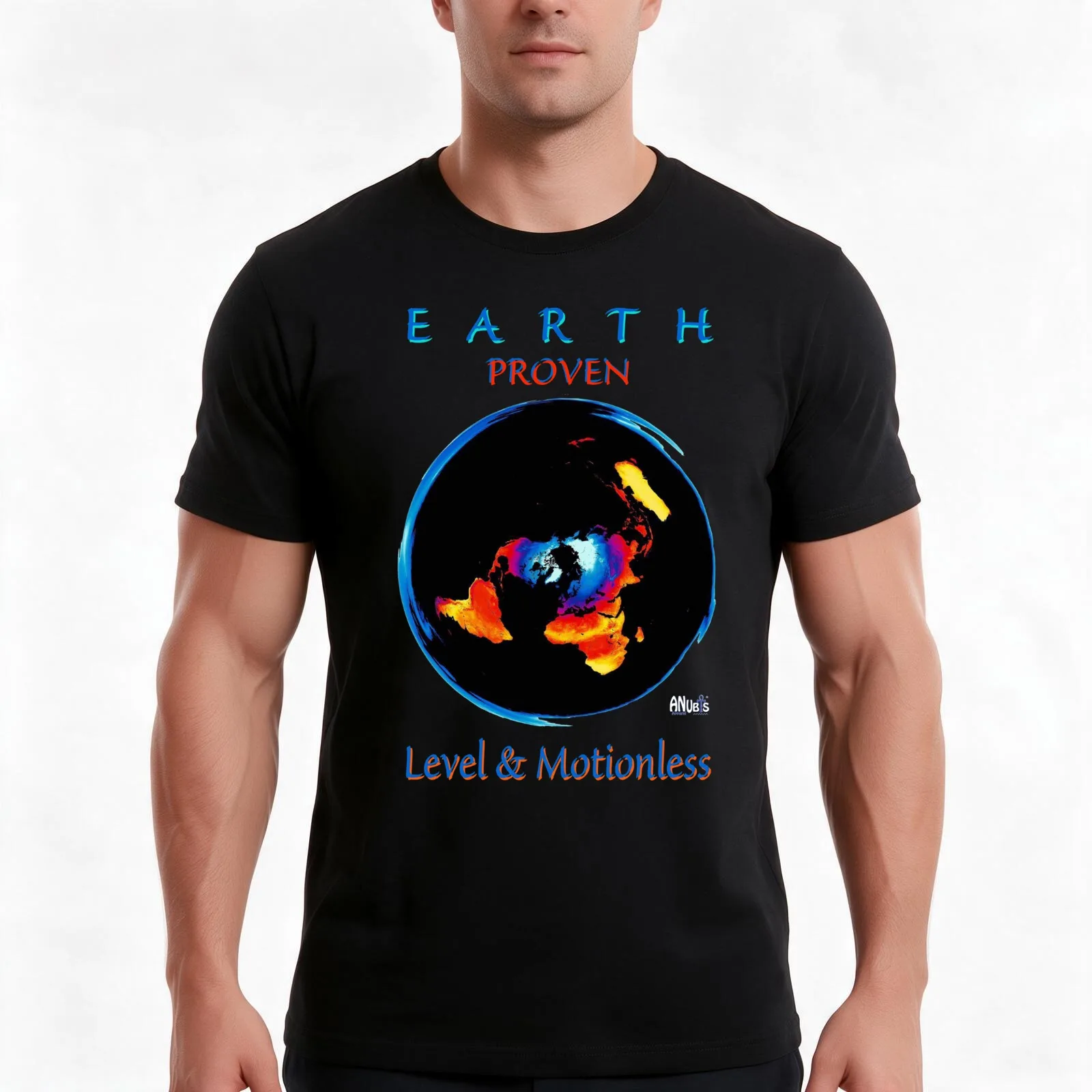 Earth Proven Level & Motionless T-Shirt, Summer Casual Cotton Tee, Oversized Streetwear Tops, Vintage Graphic Print, 100% Cotton
